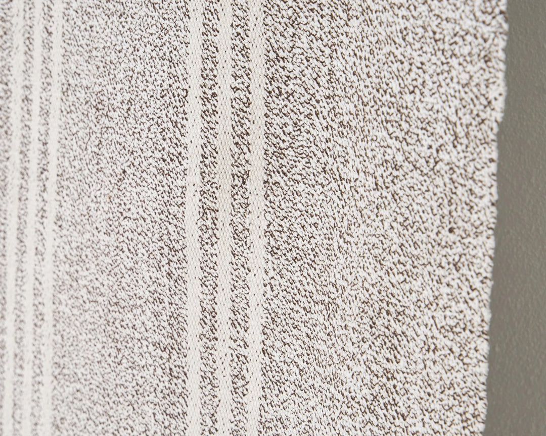 Gray Turkish Kilim Rug 6' 4" x 8' 10" Flat-Weave | No. VR85148