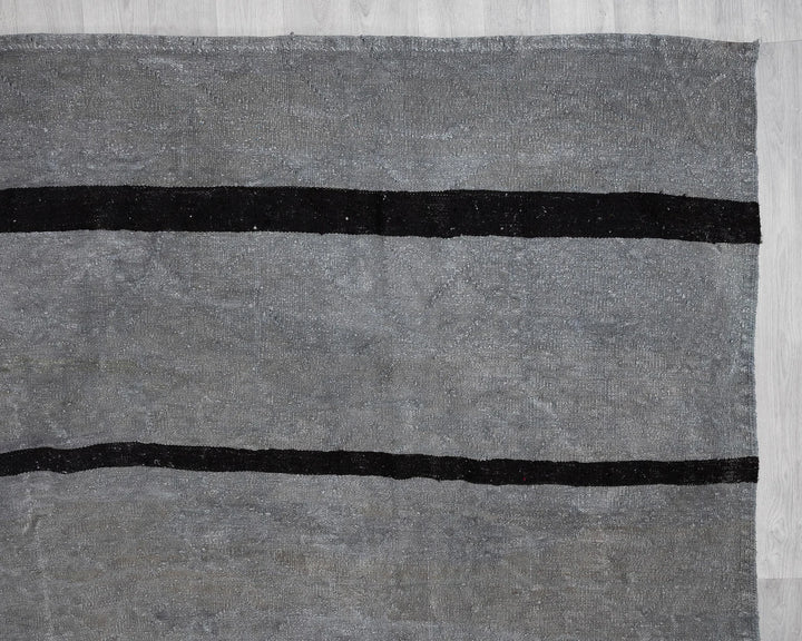 Gray Kilim Rug 9' 6" x 13' 1" | No. VR85282