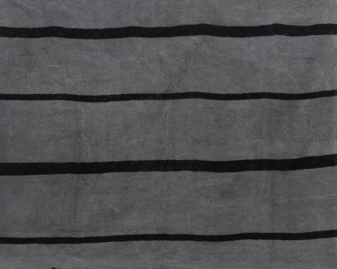 Gray Kilim Rug 9' 6" x 13' 1" | No. VR85282
