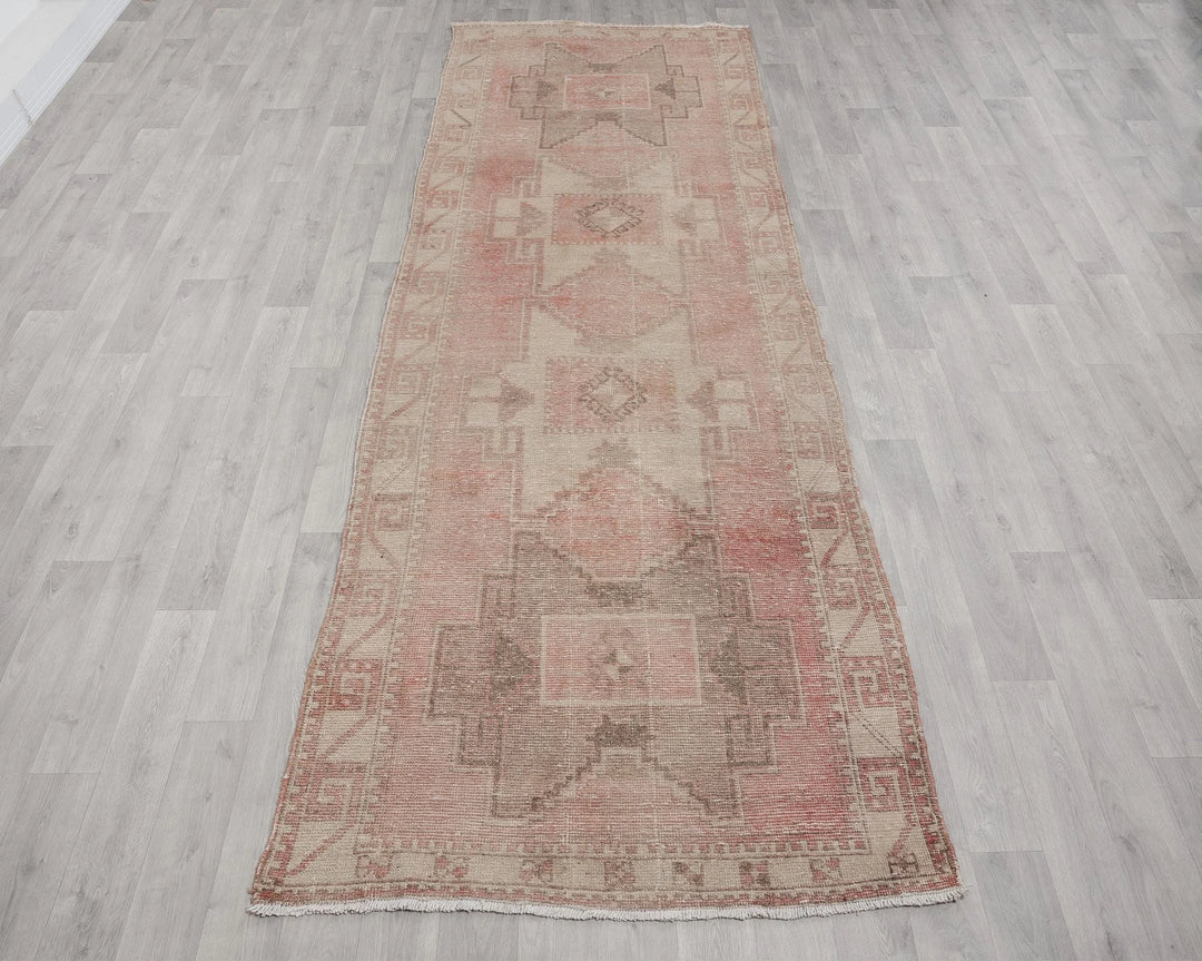 Multicolor Turkish Oushak Rug 3' 9" x 11' 2" Hand-Knotted | No. VR85410