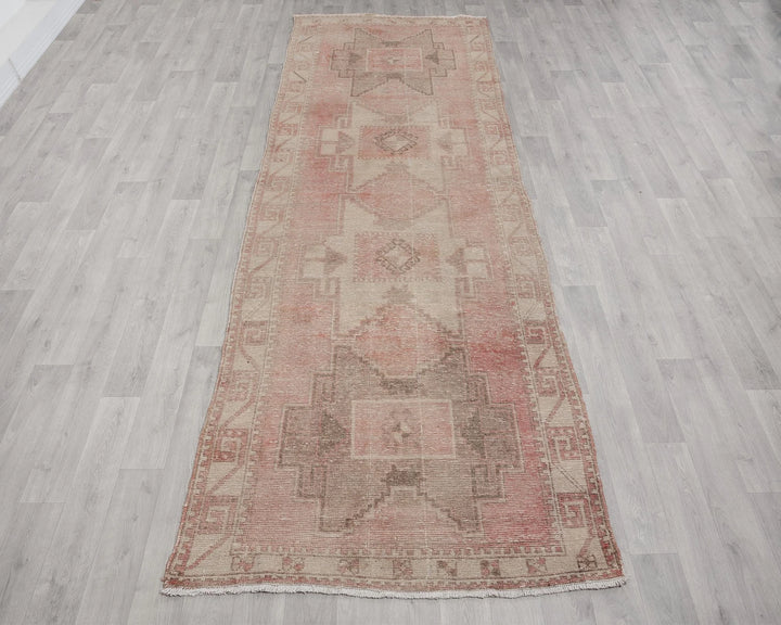 Multicolor Turkish Oushak Rug 3' 9" x 11' 2" Hand-Knotted | No. VR85410