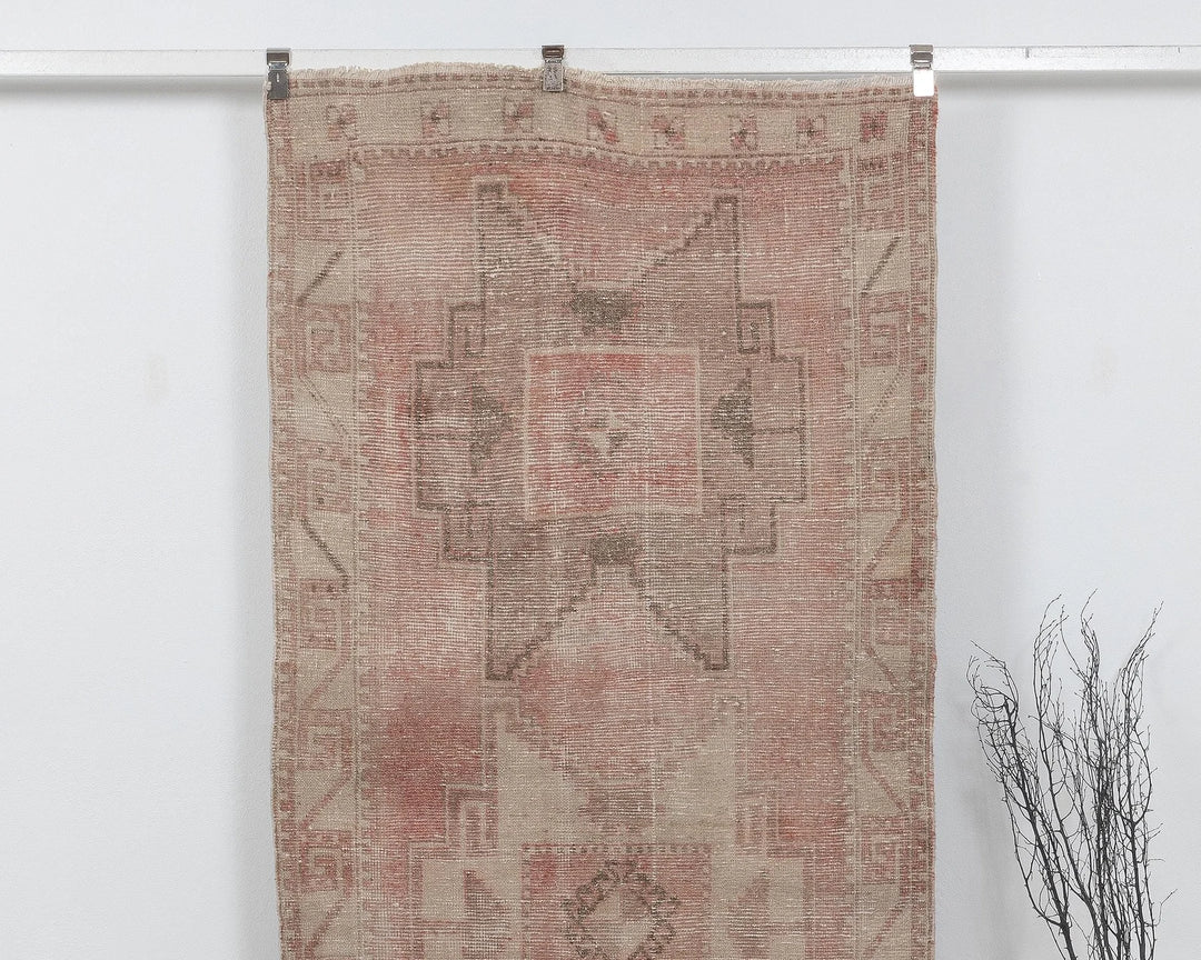 Multicolor Turkish Oushak Rug 3' 9" x 11' 2" Hand-Knotted | No. VR85410