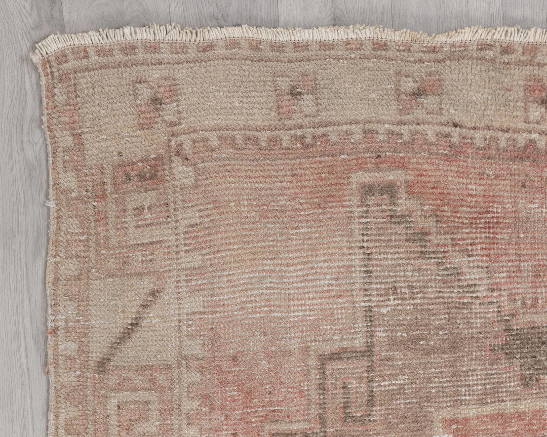 Multicolor Turkish Oushak Rug 3' 9" x 11' 2" Hand-Knotted | No. VR85410