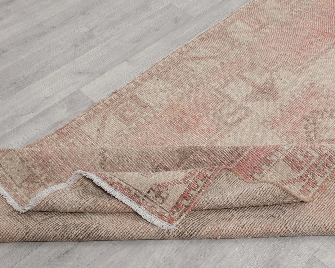 Multicolor Turkish Oushak Rug 3' 9" x 11' 2" Hand-Knotted | No. VR85410