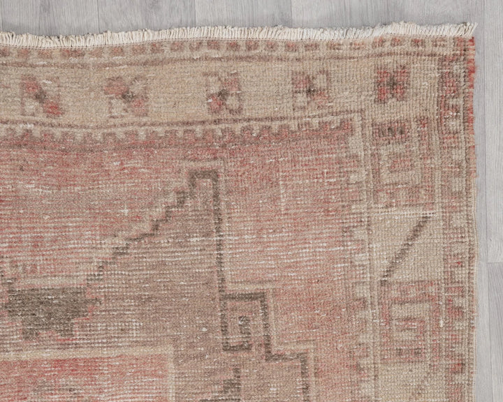 Multicolor Turkish Oushak Rug 3' 9" x 11' 2" Hand-Knotted | No. VR85410