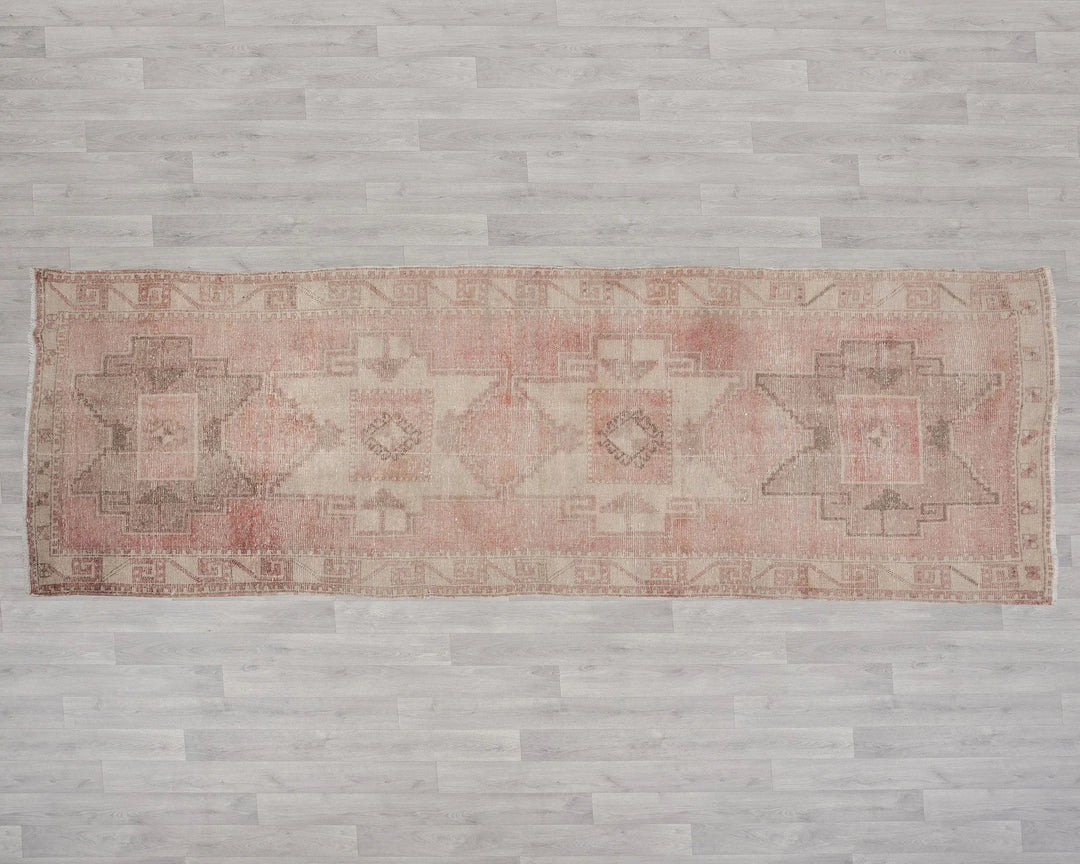 Multicolor Turkish Oushak Rug 3' 9" x 11' 2" Hand-Knotted | No. VR85410