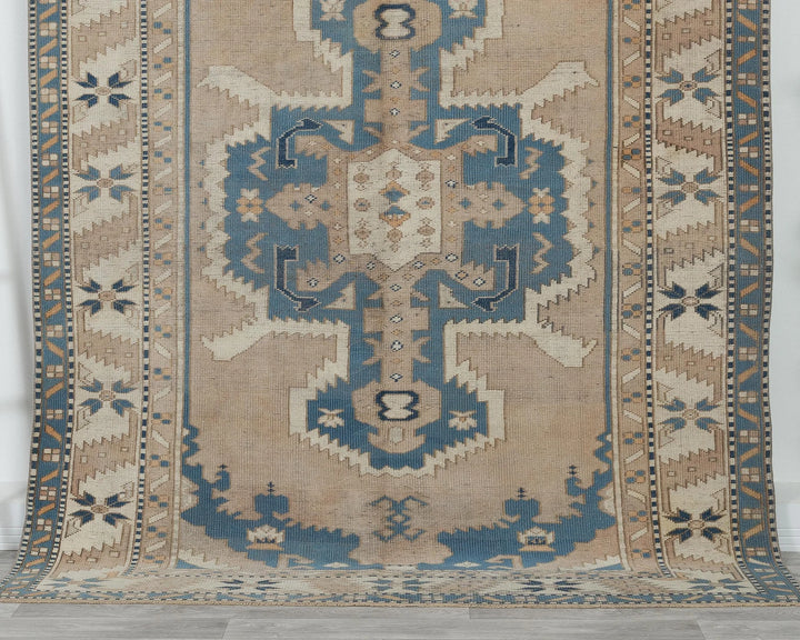 Multicolor Turkish Oushak Rug 5' 11" x 7' 8" Hand-Knotted | No. VR85449