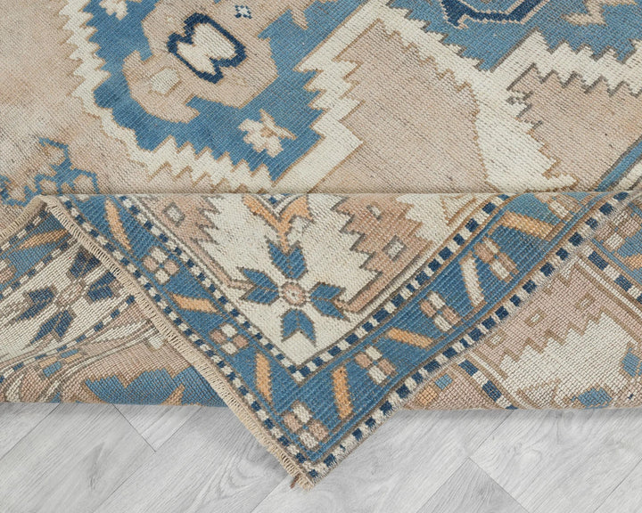 Multicolor Turkish Oushak Rug 5' 11" x 7' 8" Hand-Knotted | No. VR85449