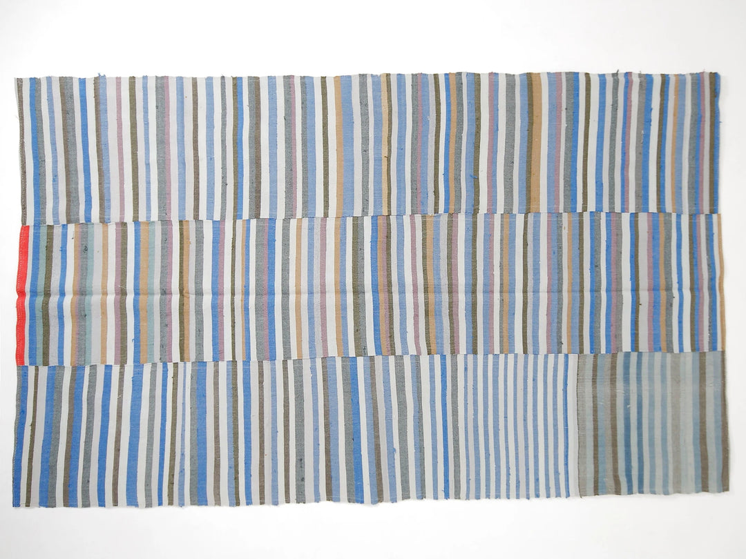Multicolor Turkish Kilim Rug 5'8" x 9'6" Flat-Weave | No. VR85531