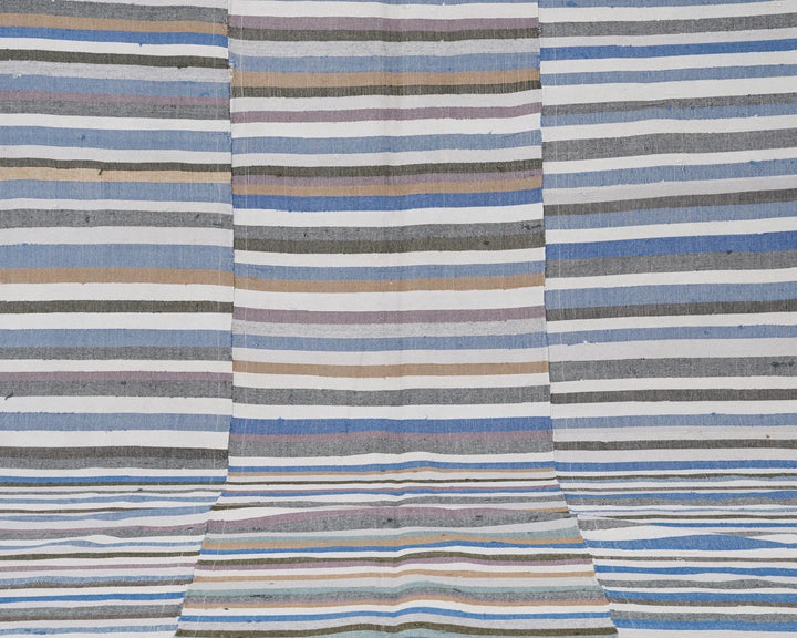 Multicolor Turkish Kilim Rug 5'8" x 9'6" Flat-Weave | No. VR85531
