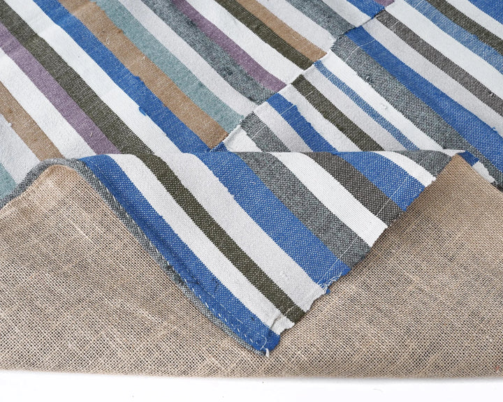 Multicolor Turkish Kilim Rug 5'8" x 9'6" Flat-Weave | No. VR85531