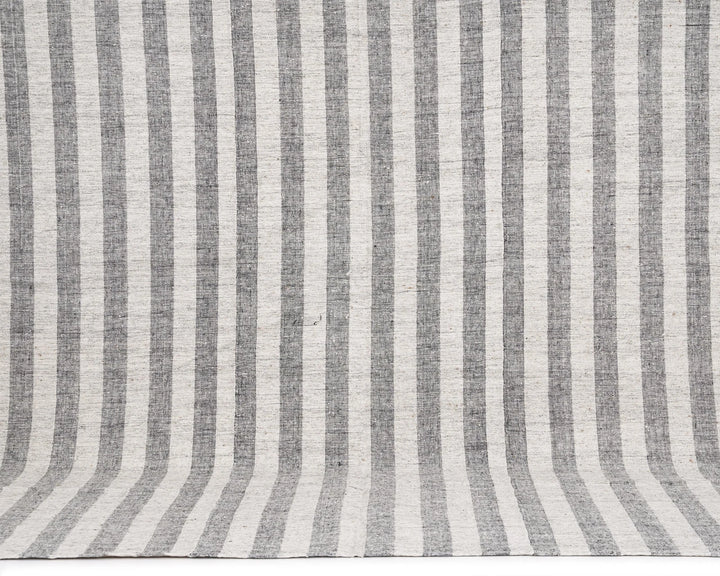 Beige Turkish Kilim Rug 6'7" x 9'6" Flat-Weave | No. VR85538