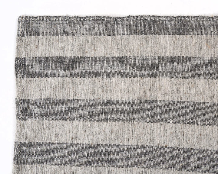 Beige Turkish Kilim Rug 6'7" x 9'6" Flat-Weave | No. VR85538