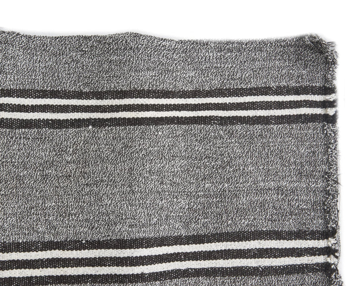 Gray Turkish Kilim Rug 3' 5" x 19' Flat-Weave | No. VR85603