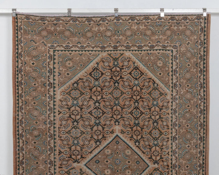 Multicolor Turkish Oushak Rug 6'7" x 9'6" Hand-Knotted view