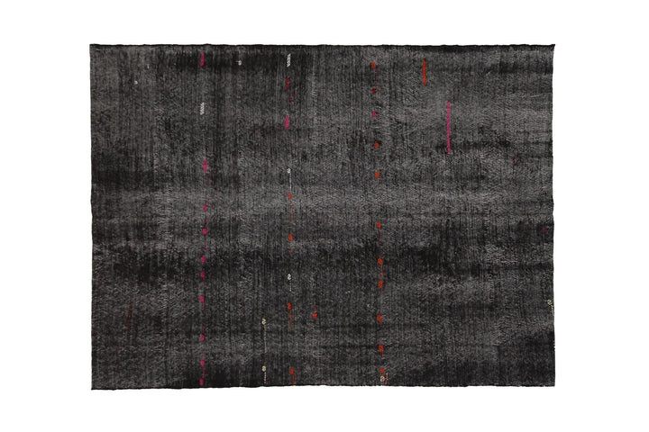 Brown Turkish Kilim Rug 10' 6" x 7' 9" Flat-Weave | No. VR85893