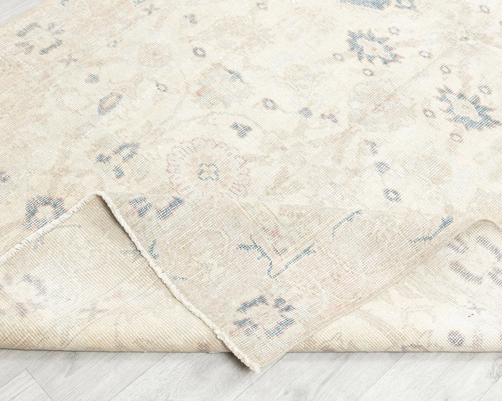 Multicolor Turkish Oushak Rug 4'5" x 8'1" Hand-Knotted | No. VR85904
