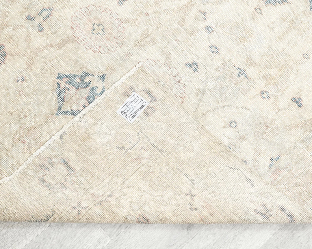 Multicolor Turkish Oushak Rug 4'5" x 8'1" Hand-Knotted | No. VR85904