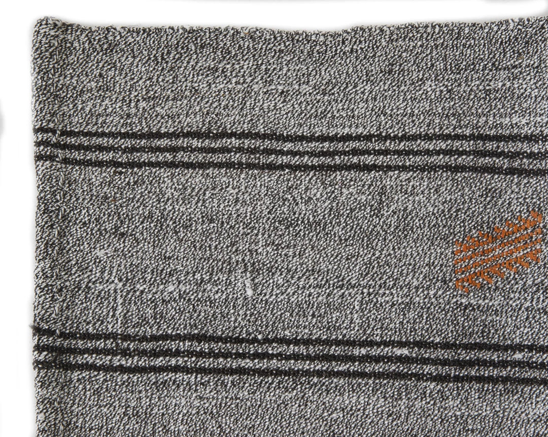 Gray Kilim Rug 6' 2" x 7' 11" | No. VR85977