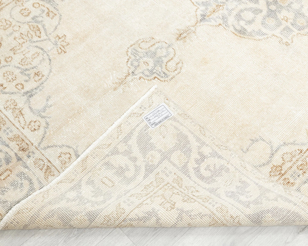 Multicolor Turkish Oushak Rug 8' x 4' 5" Hand-Knotted | No. VR86187
