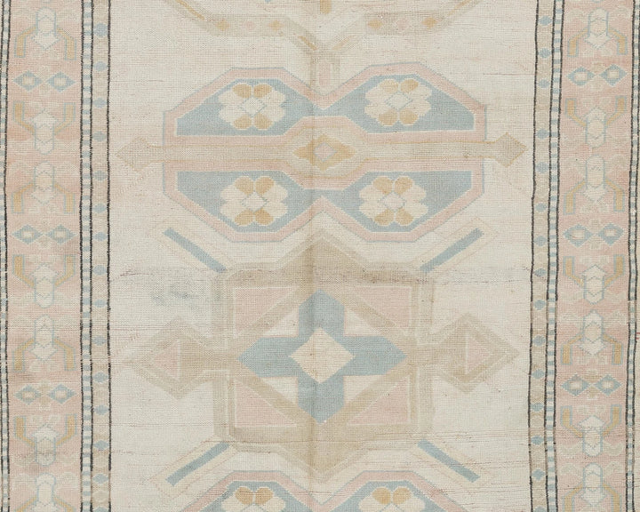 Beige Oushak Rug 4' 11" x 7' 6" | No. VR86318