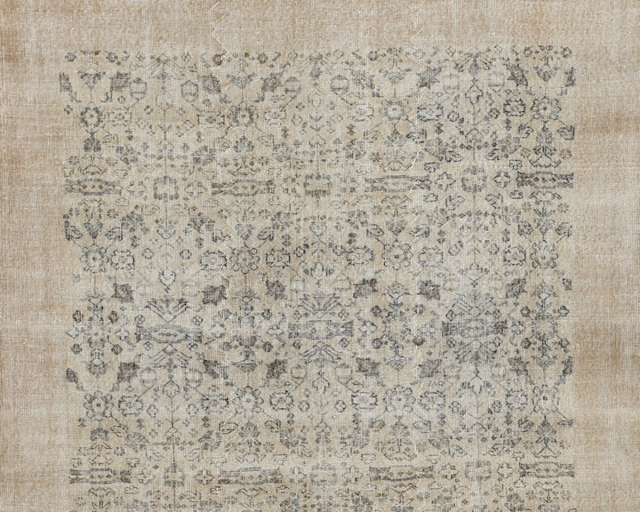 Multicolor Turkish Oushak Rug 6' 11" x 10' Hand-Knotted | No. VR86985