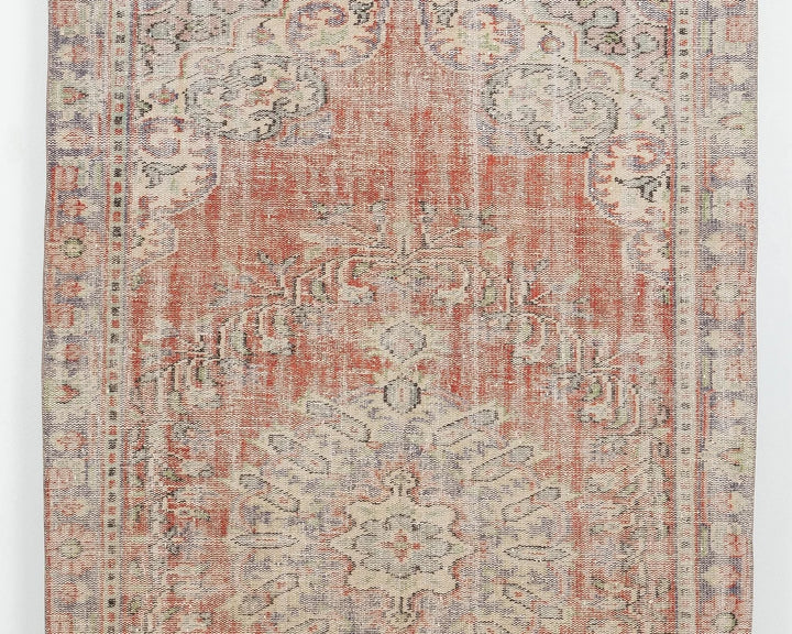 Multicolor Turkish Oushak Rug 5' 2" x 8' 11" Hand-Knotted | No. VR87032