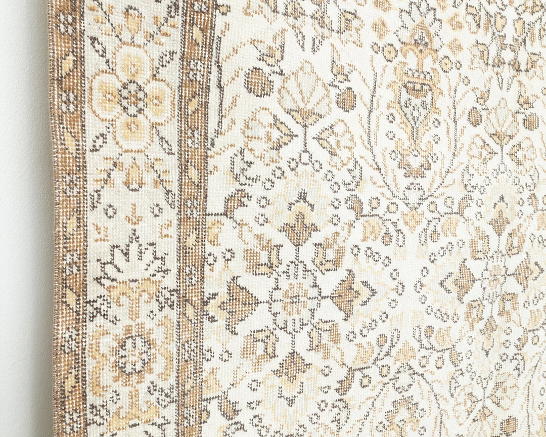 Multicolor Turkish Oushak Rug 5' 5" x 8' 10" Hand-Knotted | No. VR87034