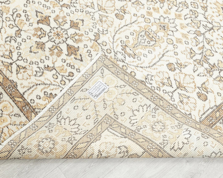 Multicolor Turkish Oushak Rug 5' 5" x 8' 10" Hand-Knotted | No. VR87034