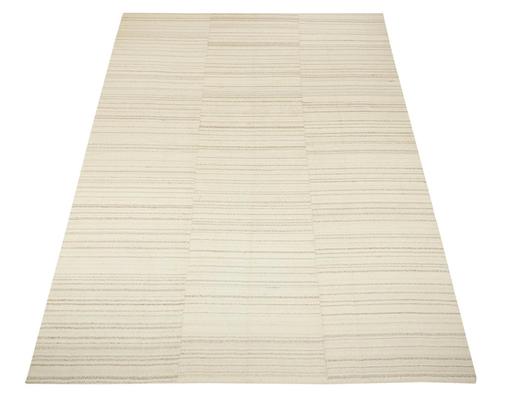 Beige Kilim Rug 9' 6" x 13' 1" | No. VR87070