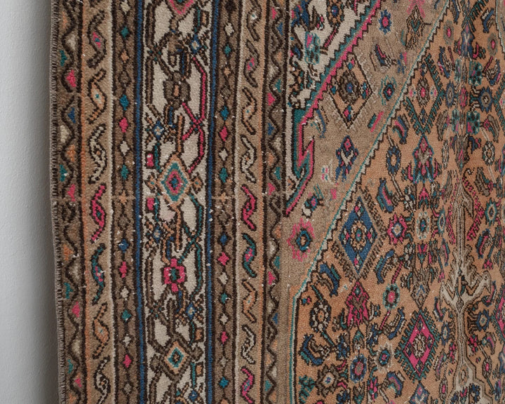 Multicolor Turkish Oushak Rug 6'11" x 9'4" Hand-Knotted | No. VR87294