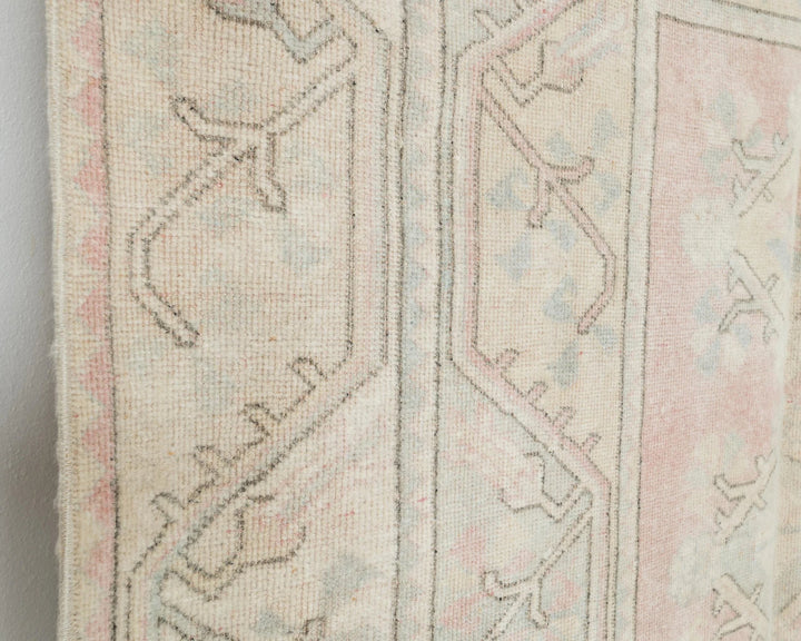 Beige Turkish Oushak Rug 5' x 8' Hand-Knotted | No. VR87334