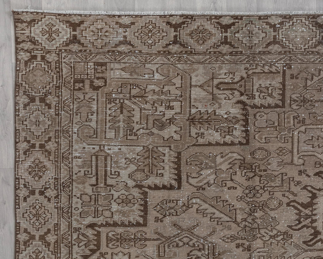 Multicolor Turkish Oushak Rug 9'5" x 12'4" Hand-Knotted | No. VR87354