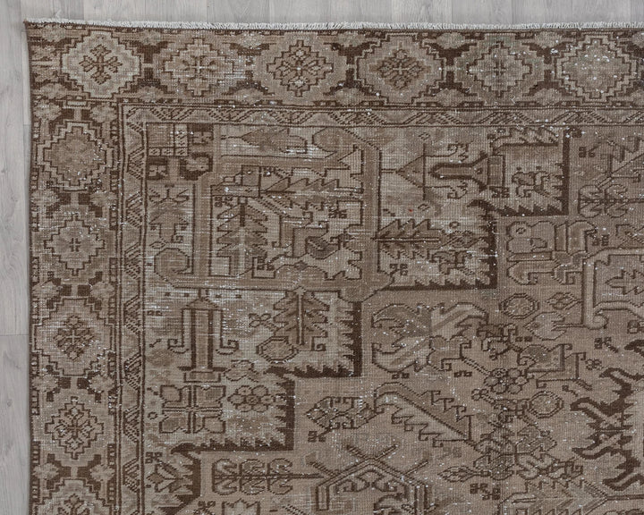Multicolor Turkish Oushak Rug 9'5" x 12'4" Hand-Knotted | No. VR87354