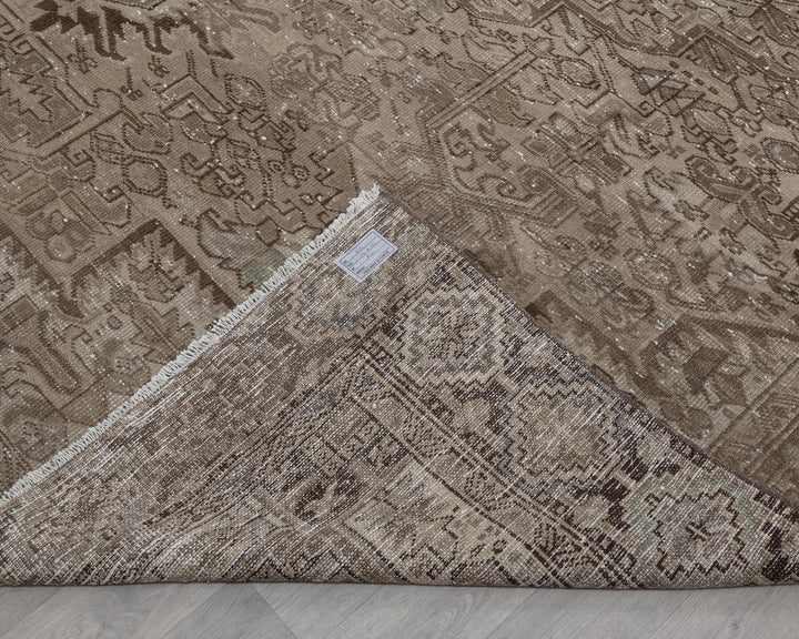 Multicolor Turkish Oushak Rug 9'5" x 12'4" Hand-Knotted | No. VR87354