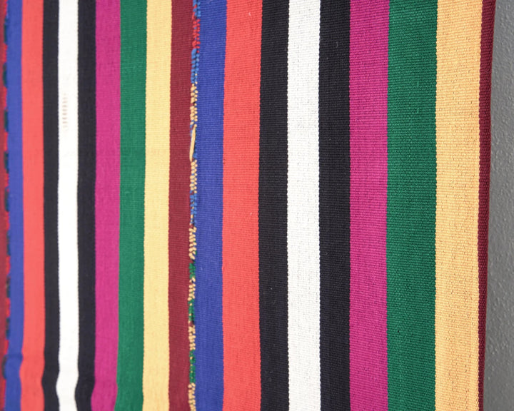 Multicolor Turkish Kilim Rug 6'8" x 5' Flat-Weave | No. VR87418