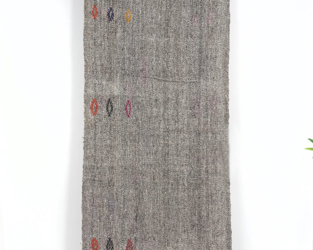Multicolor Turkish Kilim Rug 2'6" x 23'2" Flat-Weave | No. VR87573