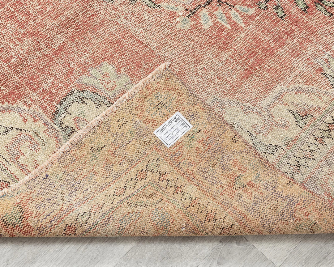 Multicolor Turkish Oushak Rug 5' 5" x 8' 11" Hand-Knotted | No. VR87661