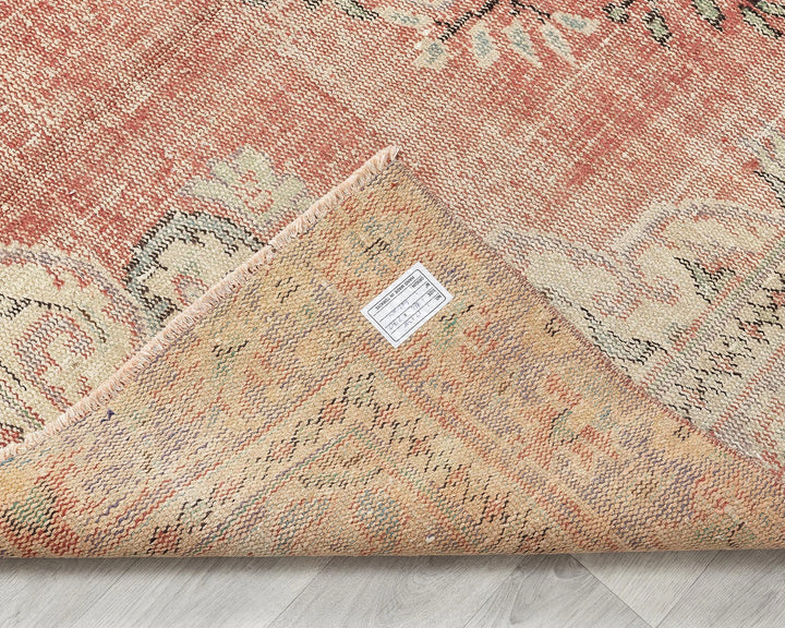 Multicolor Turkish Oushak Rug 5' 5" x 8' 11" Hand-Knotted | No. VR87661