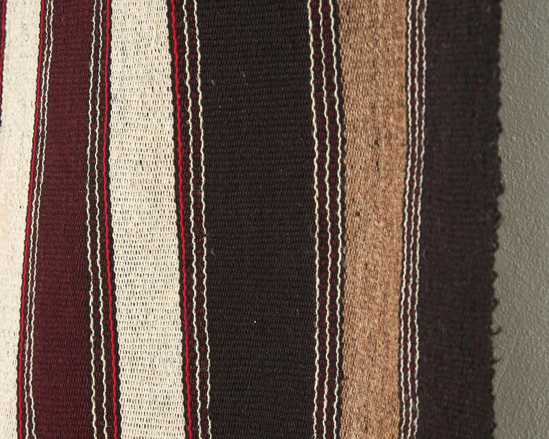 Brown Turkish Kilim Rug 5' 5" x 7' 5" Flat-Weave | No. VR87877