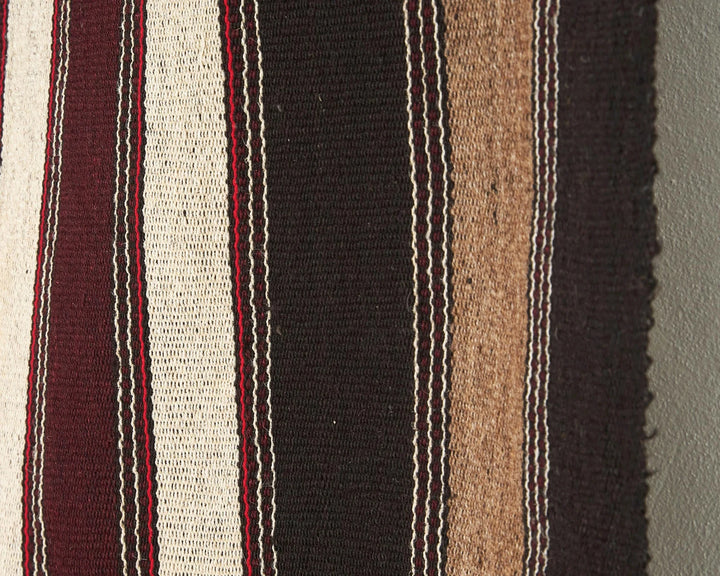 Brown Turkish Kilim Rug 5' 5" x 7' 5" Flat-Weave | No. VR87877