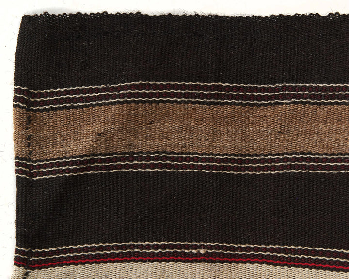 Brown Turkish Kilim Rug 5' 5" x 7' 5" Flat-Weave | No. VR87877