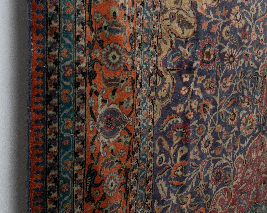 Multicolor Turkish Oushak Rug 8' 4" x 12' 10" Hand-Knotted | No. VR88054