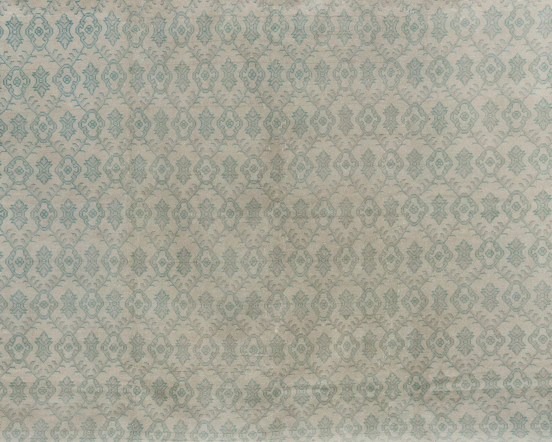 Multicolor Turkish Oushak Rug 9' 7" x 11' 7" Hand-Knotted | No. VR88134