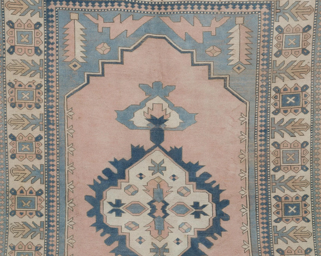 Multicolor Turkish Oushak Rug 9' x 10' 4" Hand-Knotted | No. VR88249