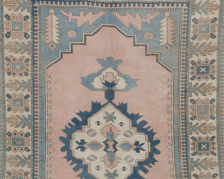 Multicolor Turkish Oushak Rug 9' x 10' 4" Hand-Knotted | No. VR88249