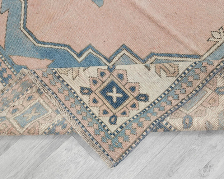 Multicolor Turkish Oushak Rug 9' x 10' 4" Hand-Knotted | No. VR88249