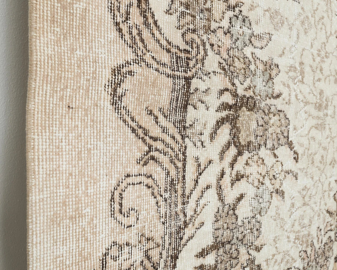 Multicolor Turkish Oushak Rug 5' 7" x 8' 8" Hand-Knotted | No. VR88359