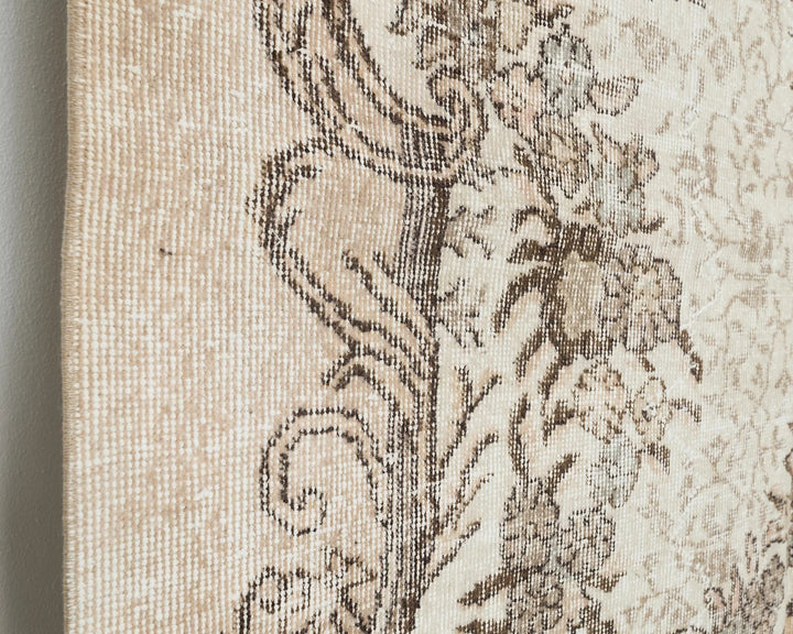 Multicolor Turkish Oushak Rug 5' 7" x 8' 8" Hand-Knotted | No. VR88359