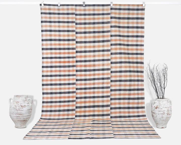 Multicolor Turkish Kilim Rug 5'10" x 9'4" Flat-Weave | No. VR88459